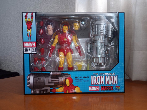 Nuevo The Invincible Iron Man Comic Version Mafex No 165
