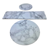 Base Disco Tortas Laminado  Imp.marmol 24 Cm Pack X 10