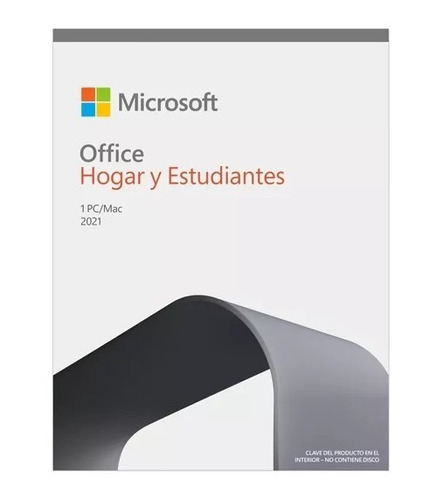 Microsoft Office Home And Student 2021 1 Licencia Perpetuo