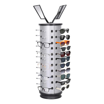 Exhibidor De Lentes Tipo Torre/giratorio Manual 44div