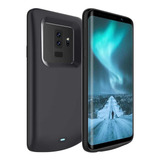 Funda Para Samsung Galaxy S9 Plus, Negro/cargadora/rigida