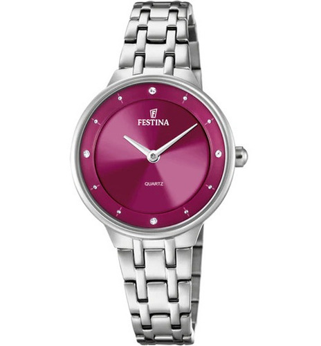 Reloj Festina F20600.2 Para Mujer Mademoiselle Clasico Acero