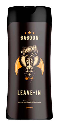 Leave In Para Cabelo E Barba Finalizador 240ml Baboon