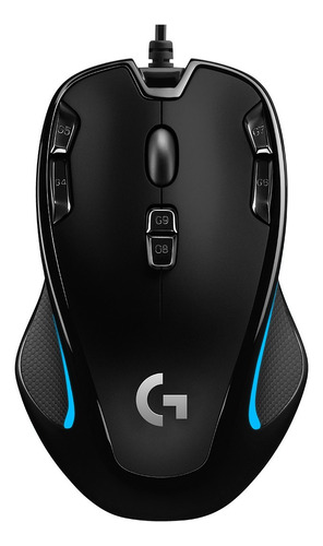 Mouse Gamer Usb Logitech G300s 2500 Dpi Color Negro