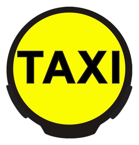 Adhesivo Para Servicio De Taxi Con Detección De Luz, Los Pas