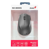 Mouse Inalámbrico Marca Genius Nx-8000s Click Silencioso Color Variedad De Color