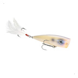 Currican Strike King Pesca Señuelo Popper Cola Vestida Color Oyster