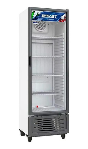 Freezer Exhibidor Vertical Briket 4300bt (-18) 417l