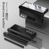 Estuche+bolígrafo Para Samsung Zfold5 Cuero Magnético Color Shape 3 For Sumsung Galaxy Z Fold5