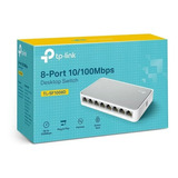 Switch Tp-link 8 Puertos Tl-sf1008d 10/100 Mbps Pc