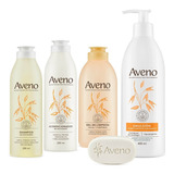 Aveno Set Completo De Nutricion Facial Corporal Y Capilar 5u