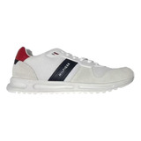 Tenis Tommy Hilfiger Massimo Blanco/azul 100% Original