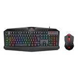 Kit Teclado Y Mouse Gamer Redragon S101-3-sp K530rgb + M601