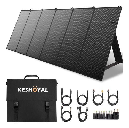 Keshoyal Paneles Solares Portatiles, Panel Solar Plegable De