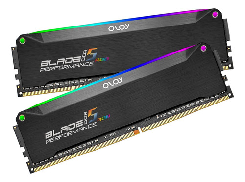 Oloy Ddr5 Ram 64gb (2x32gb)black Blade Rgb 6000mhz Cl32 1.35