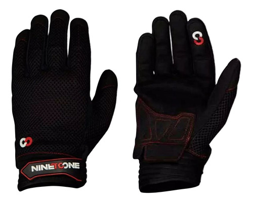 Guantes Nine To One Track Negro Neoprene By Ls2  - Fas Motos