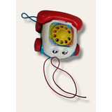 Telefone Feliz Fisher Price Antigo - Usado