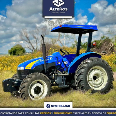 Tractor New Holland Tt75e Fwd Nuevo
