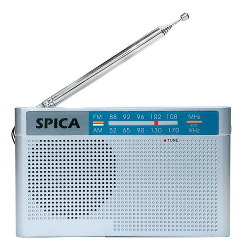 Radio Portatil Spica Sp350 A Pilas Am/fm Retro Original
