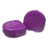 Porta Guarda Estuche Para Aparatos De Orto ( 1 Caja ) Color Morado