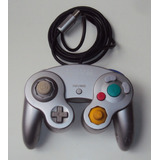 Controle Original Prata Para Game Cube - Funcionando