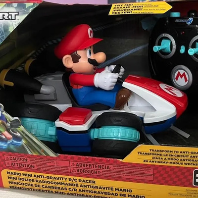 Mariokart Super Mario Rc Antigravedad 2.4 Gh Control Remoto Color Rojo | Envío gratis