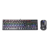 Teclado E Mouse Usb Kit Hp Inc Gaming Mechan Gm200 Pto Gm200