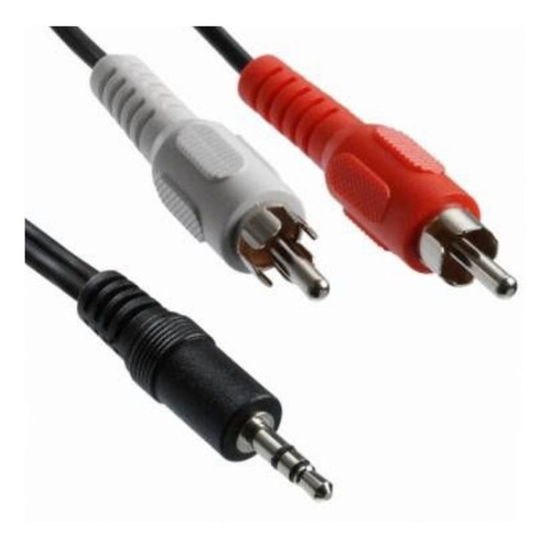 Cable Audio Rca A Mini Plug Jack 3.5  8 Metros