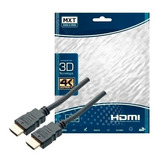 Cabo Hdmi 1m 4k 3d Mxt 8.1.353