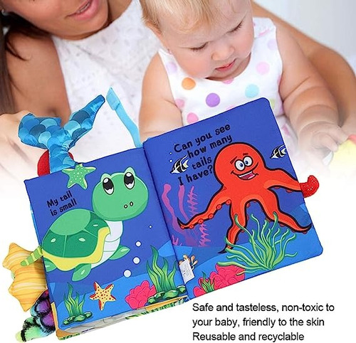 Libro Estimulación Temprana Bebes Niños Juguete Sensorial 