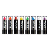 Barra De Labios Neon Uv  - Set De 8 Colores Intensos 0.16oz.