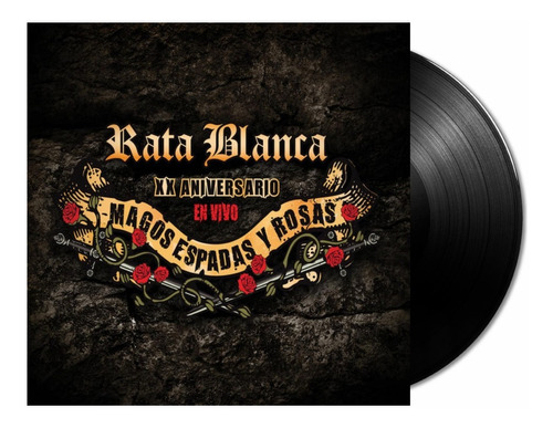 Rata Blanca - Aniversario Magos Espadas Y Rosas Lp En Vivo 