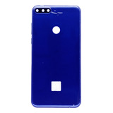 Tapa De Plastico Compatible Con Huawei Y7 2018 Azul 