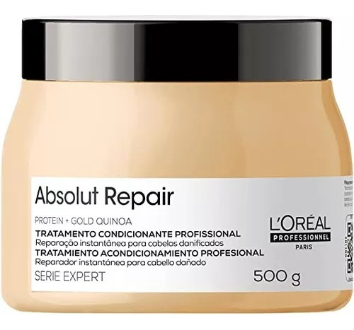 Máscara L'oreal Absolut Repair Gold Quinoa 500gr