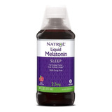Natrol Melatonina Liquida 2.5 Mg Absorción Inmediata 237ml Sabor Berry