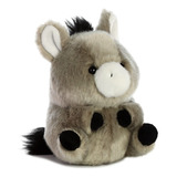 Cor Aurora Rolly Pet Peluche Suave Bebe Burro Asno Kawaii