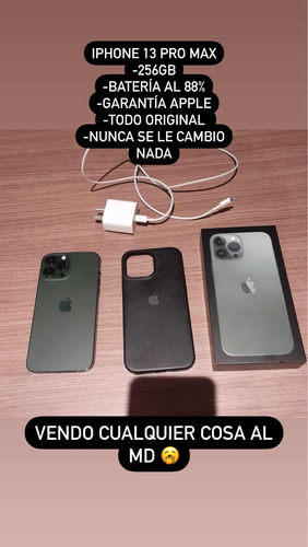 iPhone 13 Pro Max De 256gb 88%bateria