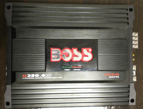 Potencia Boss Diablo 250.4m 1600w 4 Canales 