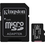 Memoria Micro Sd De 64 Gb Clase 10 Kingston