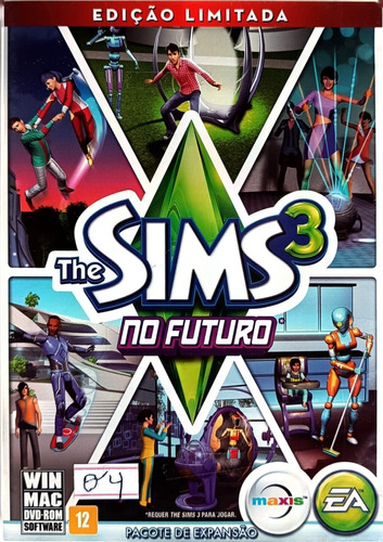 Cd De Jogo The Sims 3 No Futuro Pacote Expansão O4