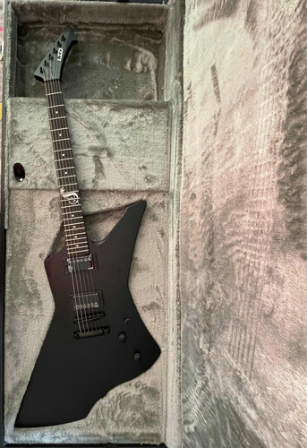 Guitarra Eléctrica Esp Ltd Jh Snakebyte  Black Satin