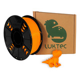 1kg Filamento Pla Impresión 3d 1.75mm Luktec Calidad Premium Color Naranja