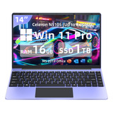 Win 11 Pro/office 2019computadora Portatil De 14 Pulgadas, C