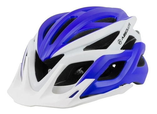 Capacete De Ciclismo Absolute Flash Wild Flash Branco/azul Único