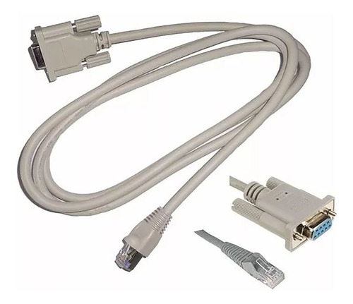 Cable Db9 Rs232 Hembra A Ficha Rj45 - Cable Impresora Fiscal
