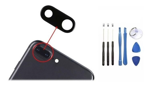 Lente Camara Trasera Jm Compatible iPhone 8 Plus Kit + Envio