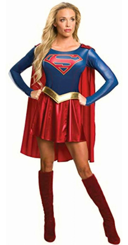 Rubie's Disfraz De Supergirl Para Mujer, Como Se Muestra, M