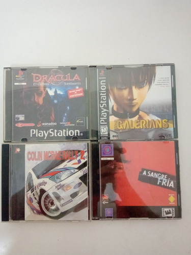 Juegos Ps1 Físicos En Caja Y Con Tapa Y Contratapa 