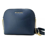 Michael Kors Saffiano Effect Mujer Bolso De Hombro Azul