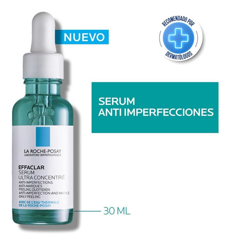 La Roche Posay Effaclar Serum Peeling Diario Exfoliante 30ml Tipo De Piel Mixta A Grasa